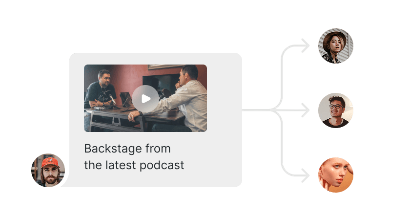 Easily and effectively deliver your message to the entire audience